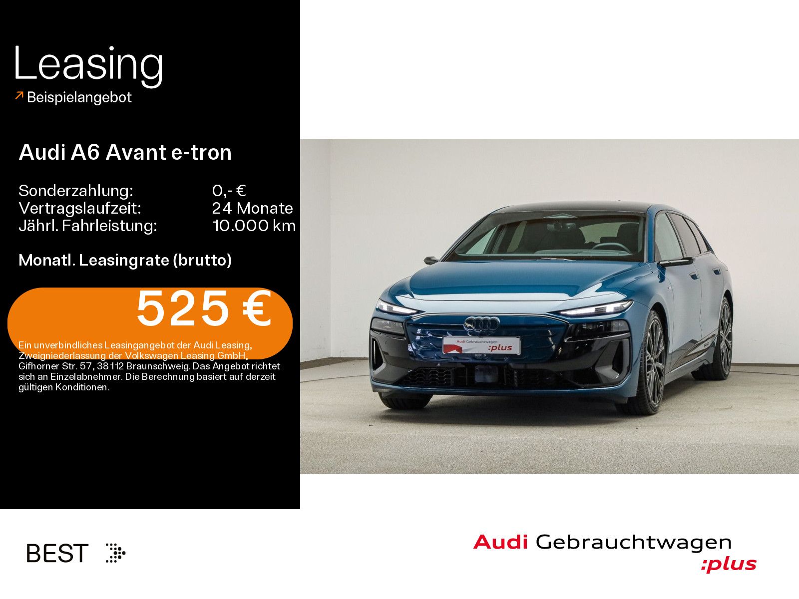 Audi A6 Avant e-tron S-LINE*0,25%*EDITION-ONE-BLUE*MA