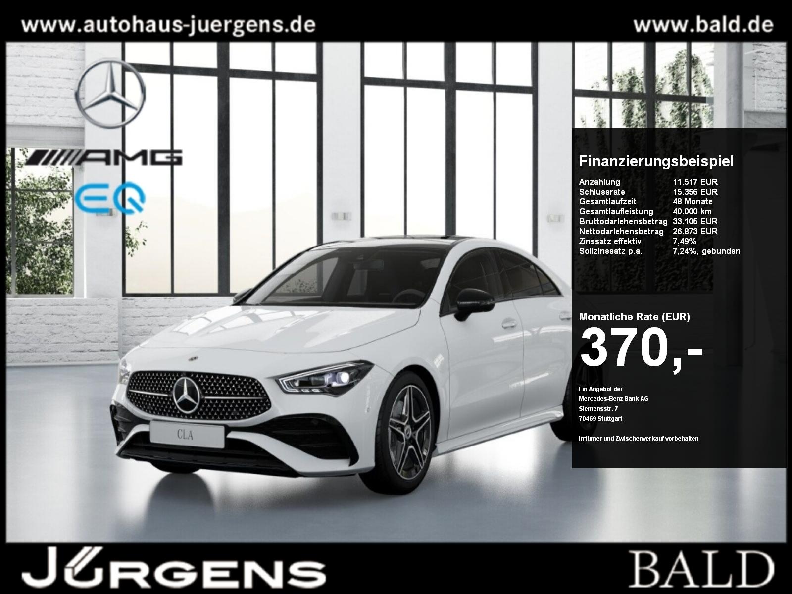 Mercedes-Benz CLA 200 Coupé AMG-Sport/MLB/Pano/Night/Sound/18'