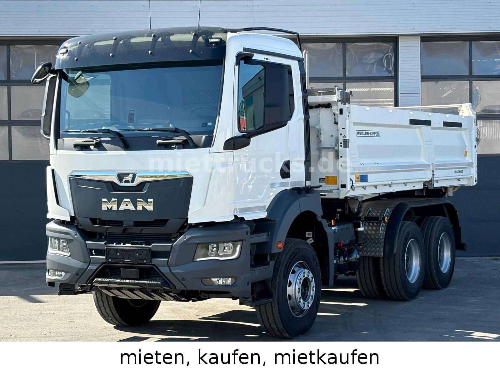 MAN 33.480 6x4 Meiller Bordmatik/ mieten, mietkaufen