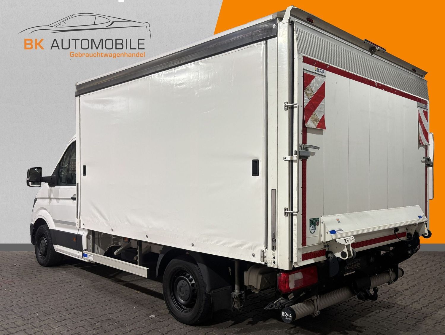 Fahrzeugabbildung Volkswagen Crafter Pritsche 35 mittell. LBW#Schiebeplane#Ka