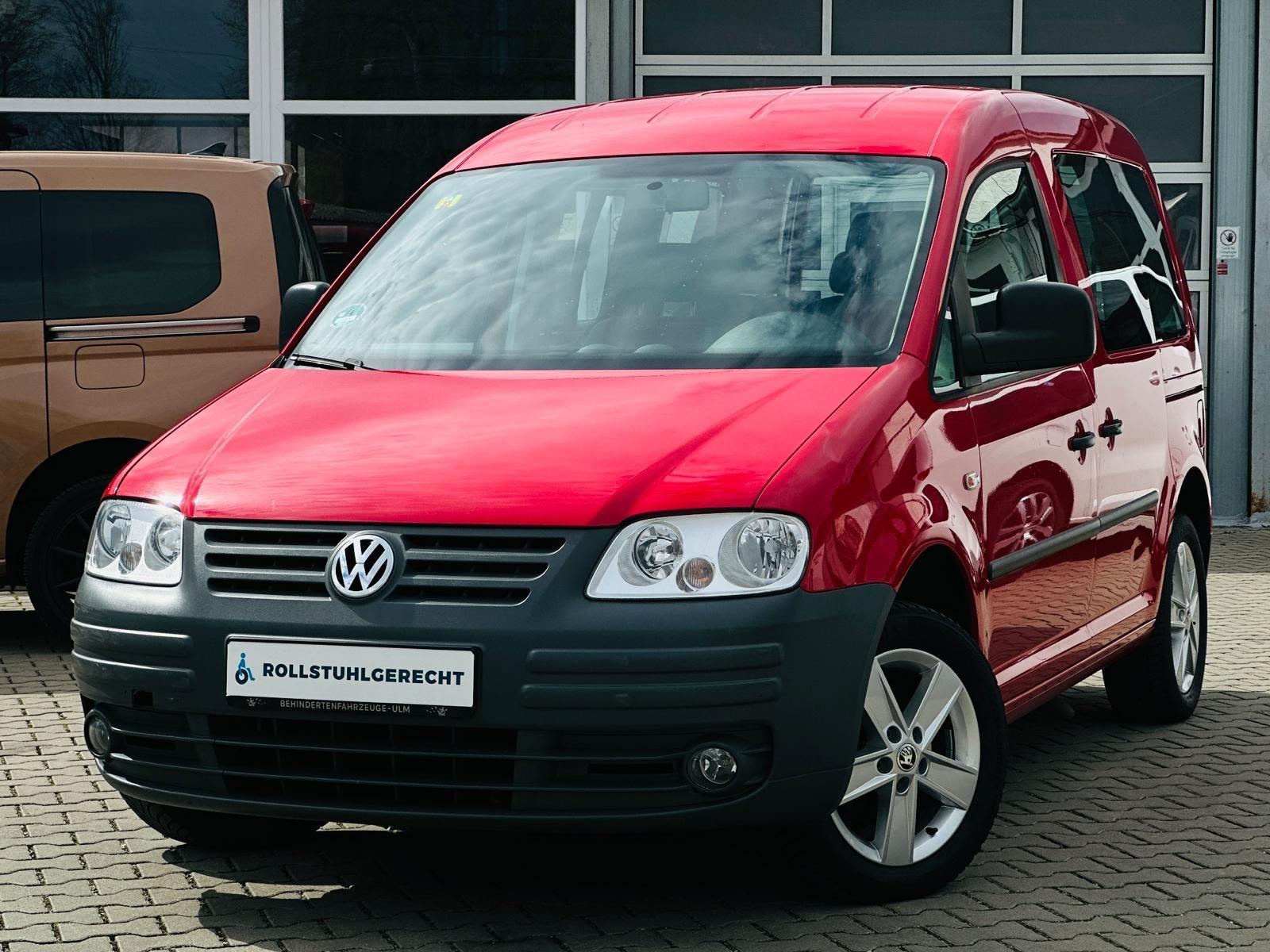 Volkswagen Caddy-DSG-Behindertengerecht-Rampe