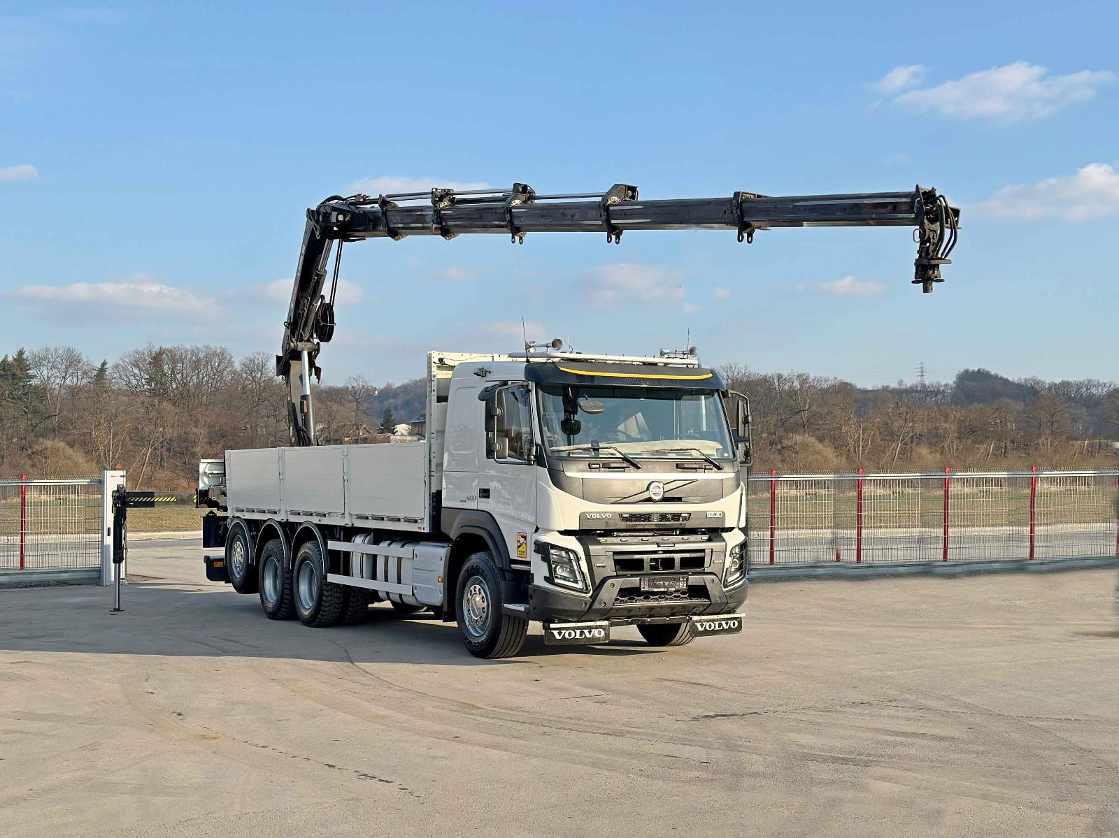 Volvo FMX 460  HIAB X - HIPRO 302 EP - 5 + FUNK/ 8x4