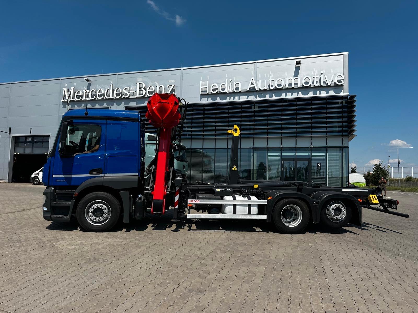 Mercedes-Benz Actos2543Schrotmettal KranEpsilon abroll Meiller