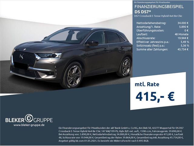 DS Automobiles DS7 Crossback E-Tense Hybrid 4x4 Be Chic