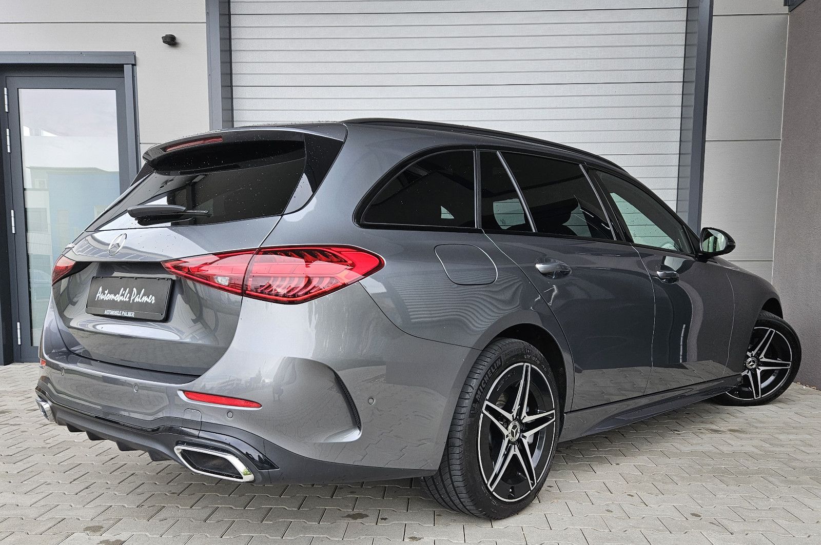Mercedes-Benz C 300 de T AMG Line Top Ausstattung 1Hand imagem 3