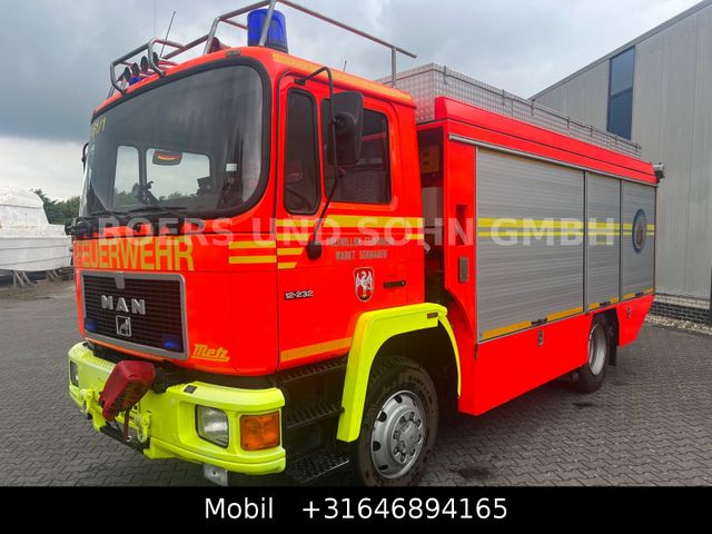 MAN 12.232 4x4  Feuerwehr Fahrzeug, hydraul. Winde