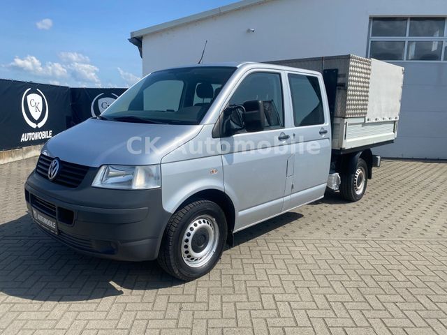 Volkswagen T5 2.0 Benzin/LPG DoKa Pritsche Kipper/6 Sitze