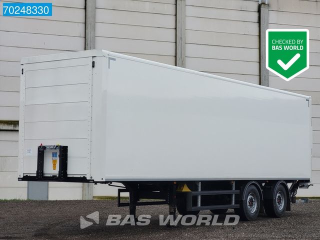 Web-Trailer LPRS18 City - Steering Axle Tailgate SAF