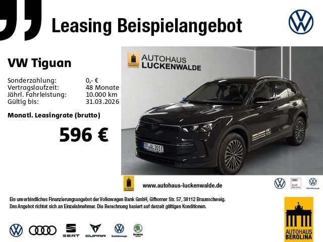 Vorschaubild: VW Tiguan 1.5 eHybrid Energy DSG *IQ-MATRIX*ACC* (Fahrzeug-Nr. L05772)