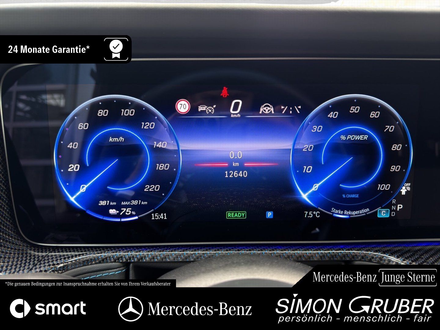 Fahrzeugabbildung Mercedes-Benz G 580 EQ AMG Edition1 Superiore Fond-Entertain