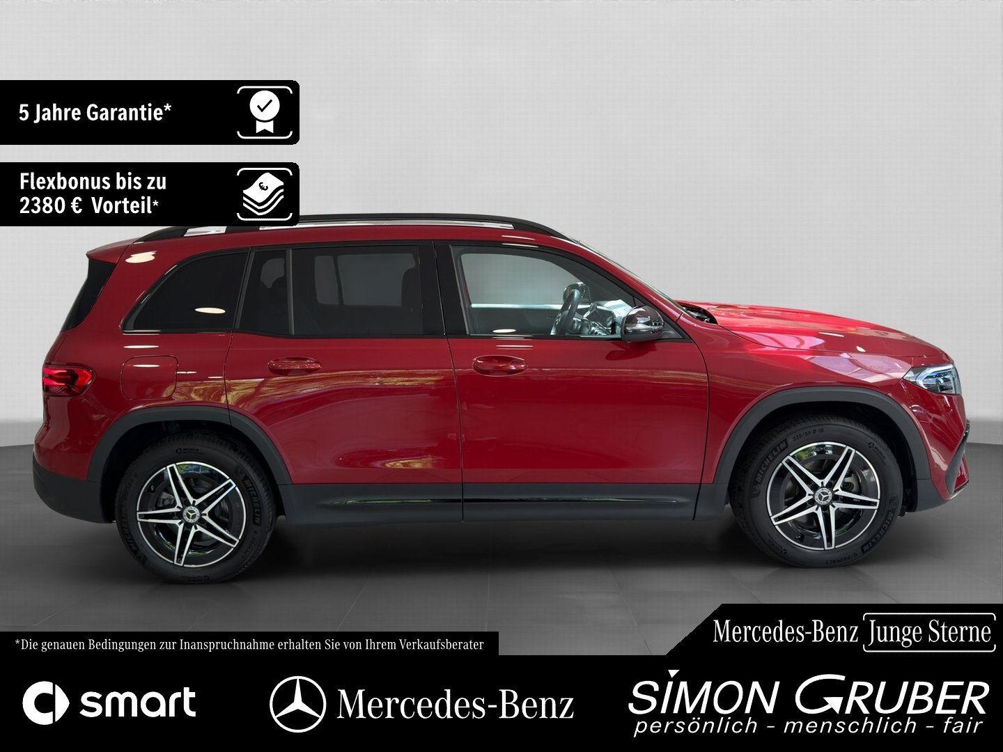Fahrzeugabbildung Mercedes-Benz EQB 300 4M AMG Panorama HUD Distronic 7Sitze