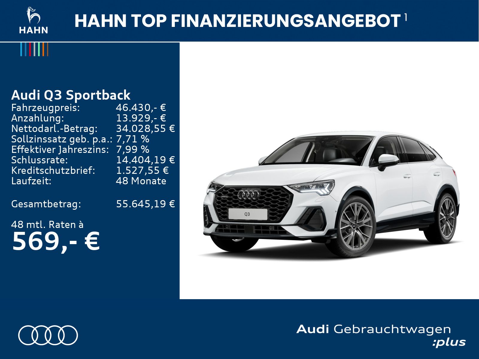 Audi Q3 Sportback TFSI quattro S-tronic AHK Matrix imagem 2