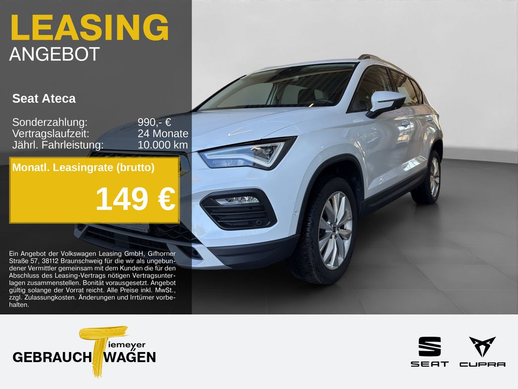 Ateca 1.5 TSI DSG STYLE SIDE-ASSIST PARKLENK NAV