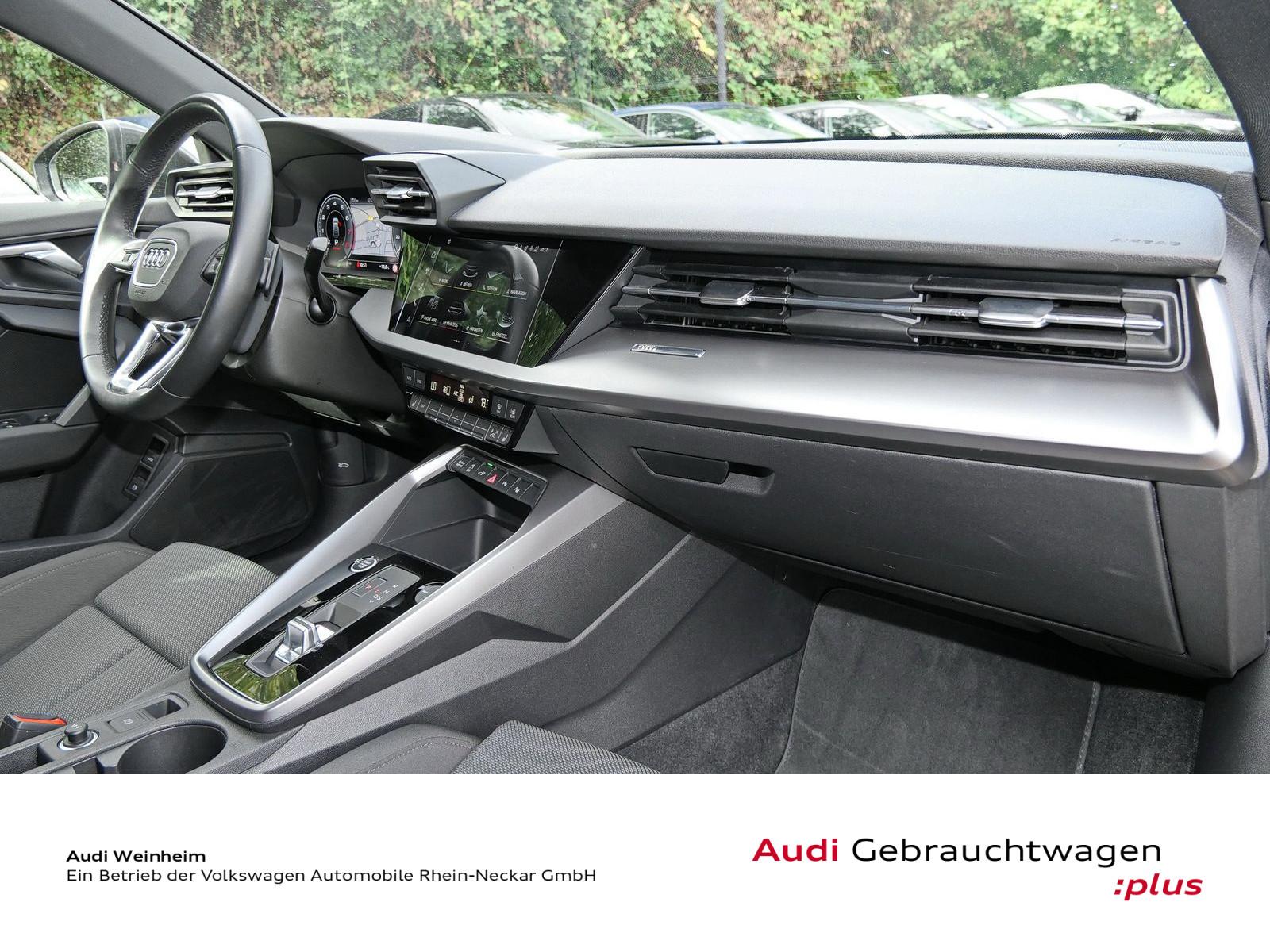 Audi A3 45 TFSI Black Paket S-Line Head Up LED S-tron, миниатюра 14