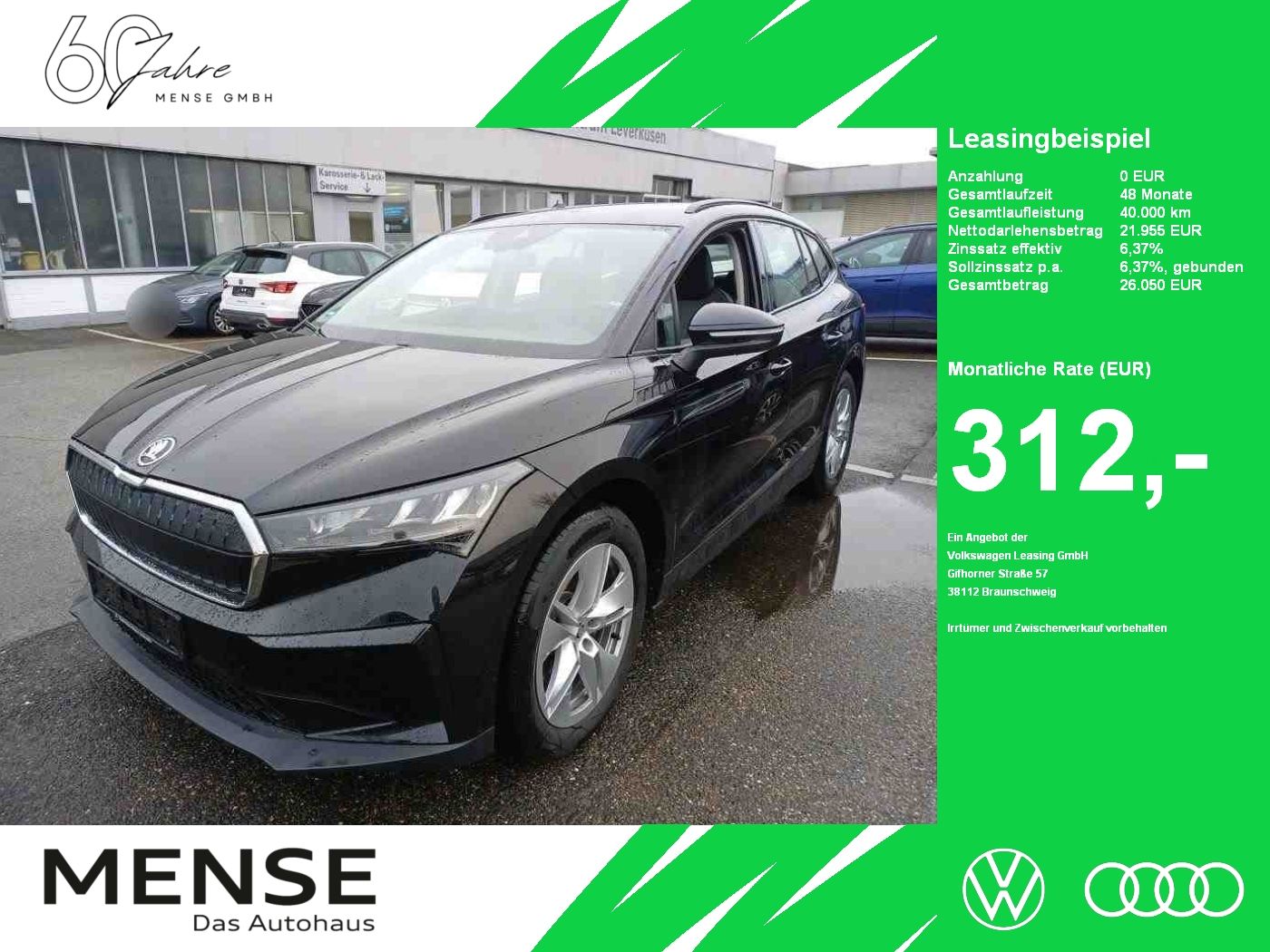 Skoda Enyaq 50 Loft LED|VirtualCP|KlimaA|LaneAss|PDC