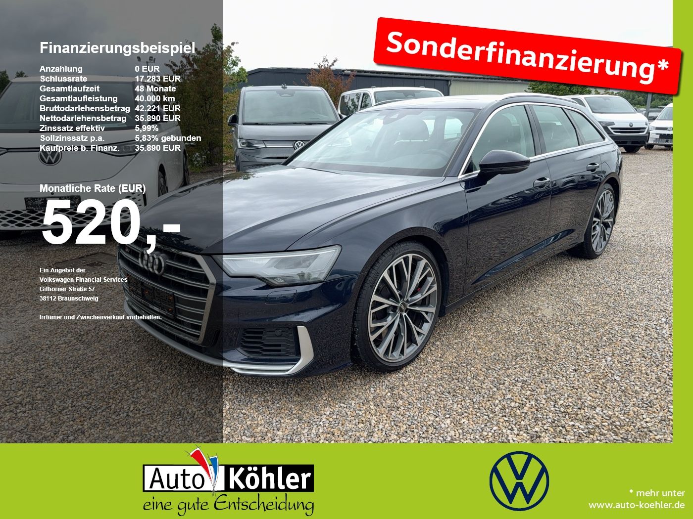 AUDI S6 Avant TDi StHz/StHz/LED/Shz/Sound/el. Heck.
