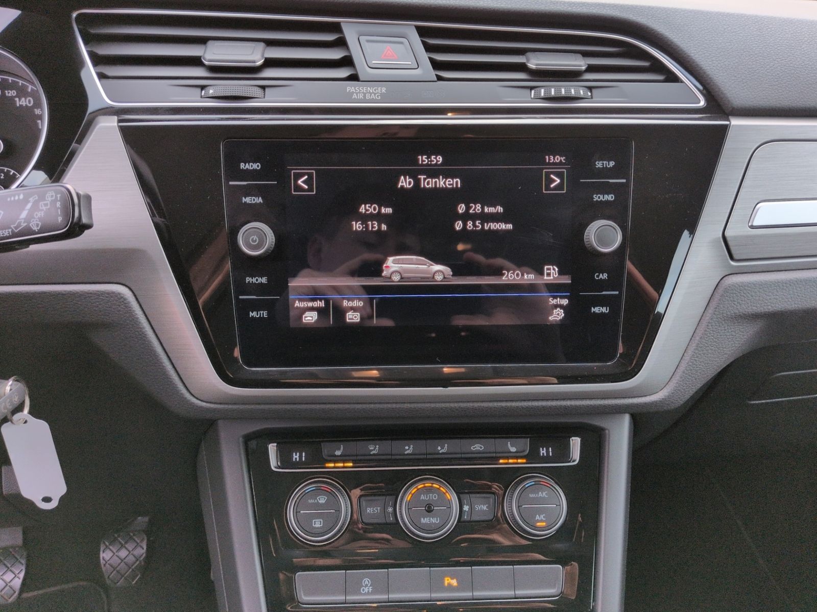 Touran 1.5 TSI Comfortline 7SITZE+AHK+LED