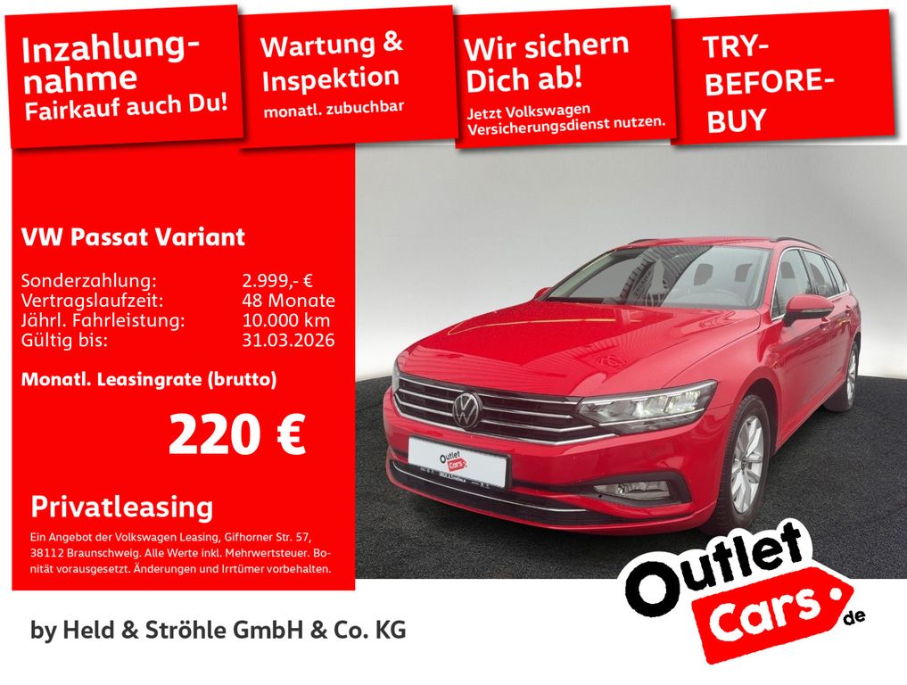 Volkswagen Passat Variant Business 2.0 TDI DSG LED NAV KAM