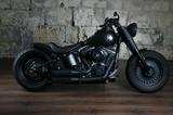 Harley-Davidson Fat Boy   Schwarz&laut Umbau Kess o. Jekil - CHOPPER LA