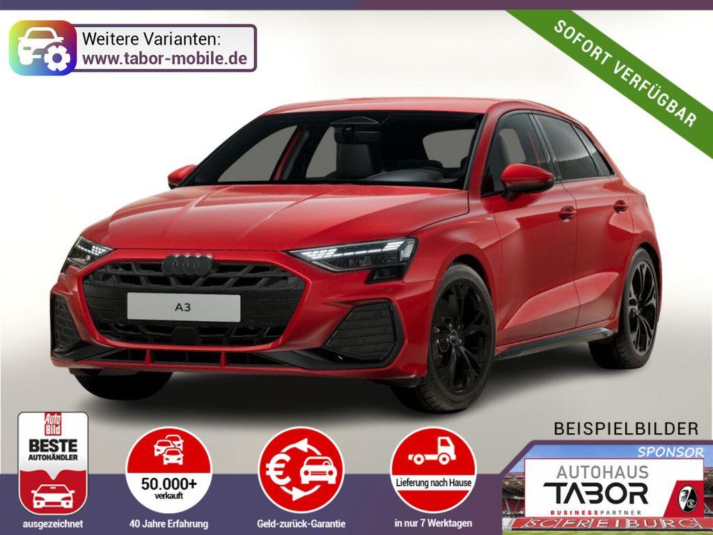 A3 Sportb quatt 2xS line LED+ Nav 18Z PrivG SHZ