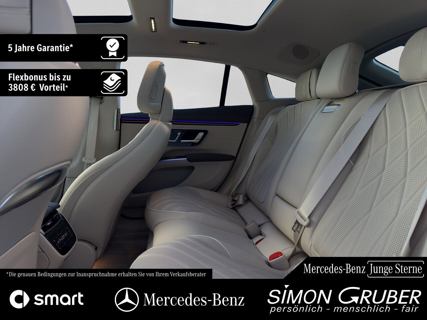 Fahrzeugabbildung Mercedes-Benz EQS 450 4M AMG Massage Sitzklima Nappa Mod 2026!