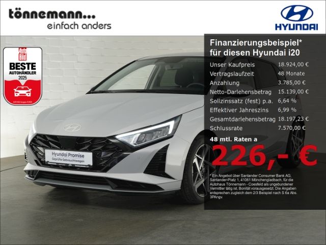 i20 FACELIFT T-GDi PRIME+VOLL-LED+NAVI+RÜCKFAHRK