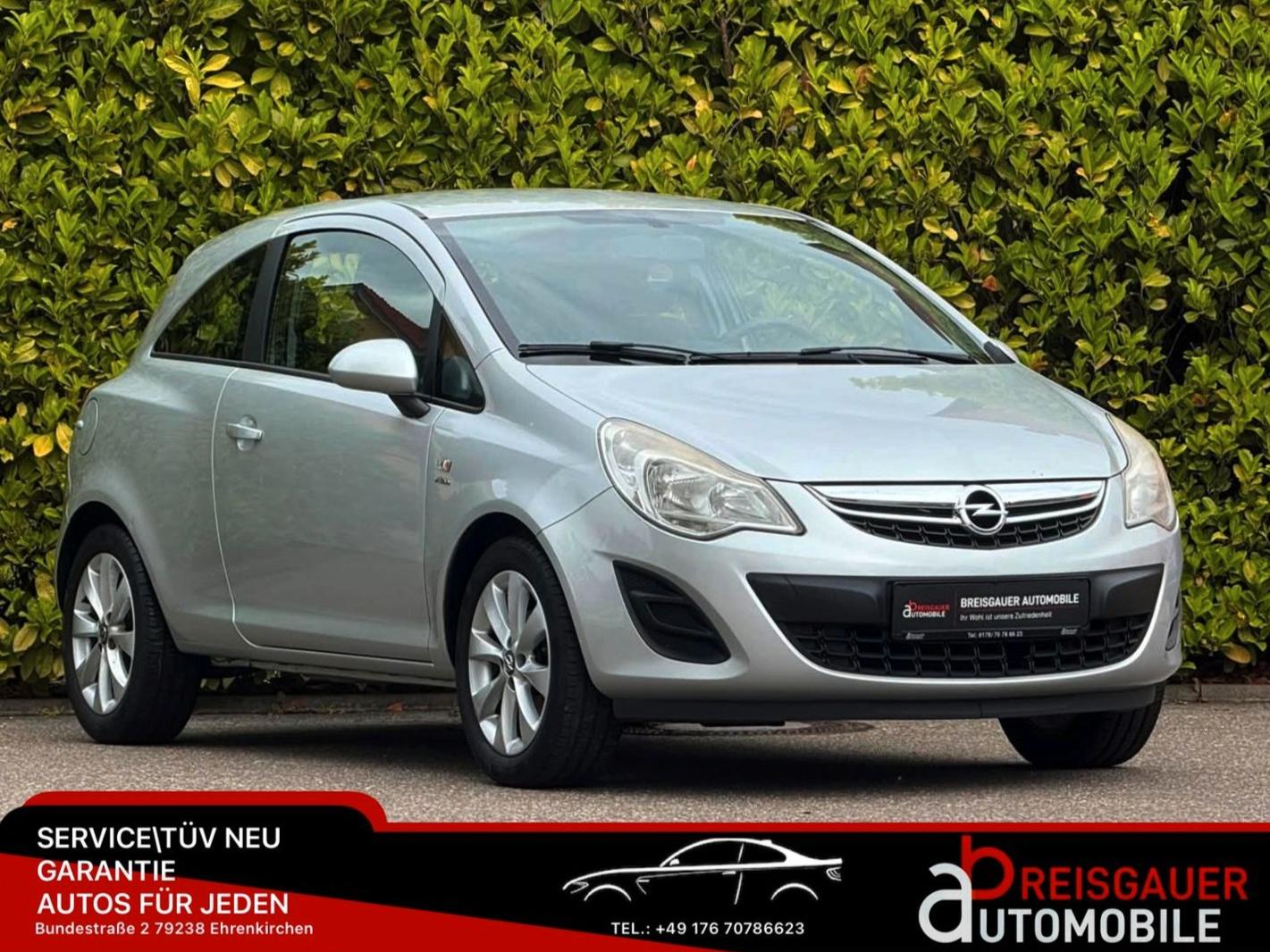 Opel *Corsa D*Active*Lenkradheizung*Aux*TüV*