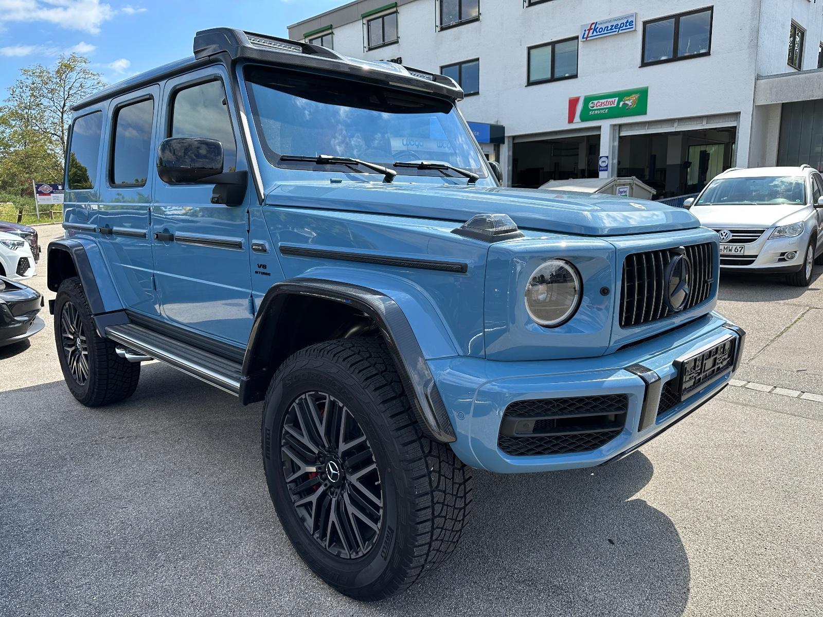 Mercedes-Benz G 63 AMG 4x4/Vintage Blue/Classic Red/Carbon... – 12