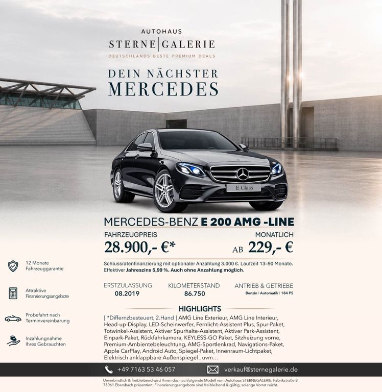 Image of Mercedes-Benz E 200