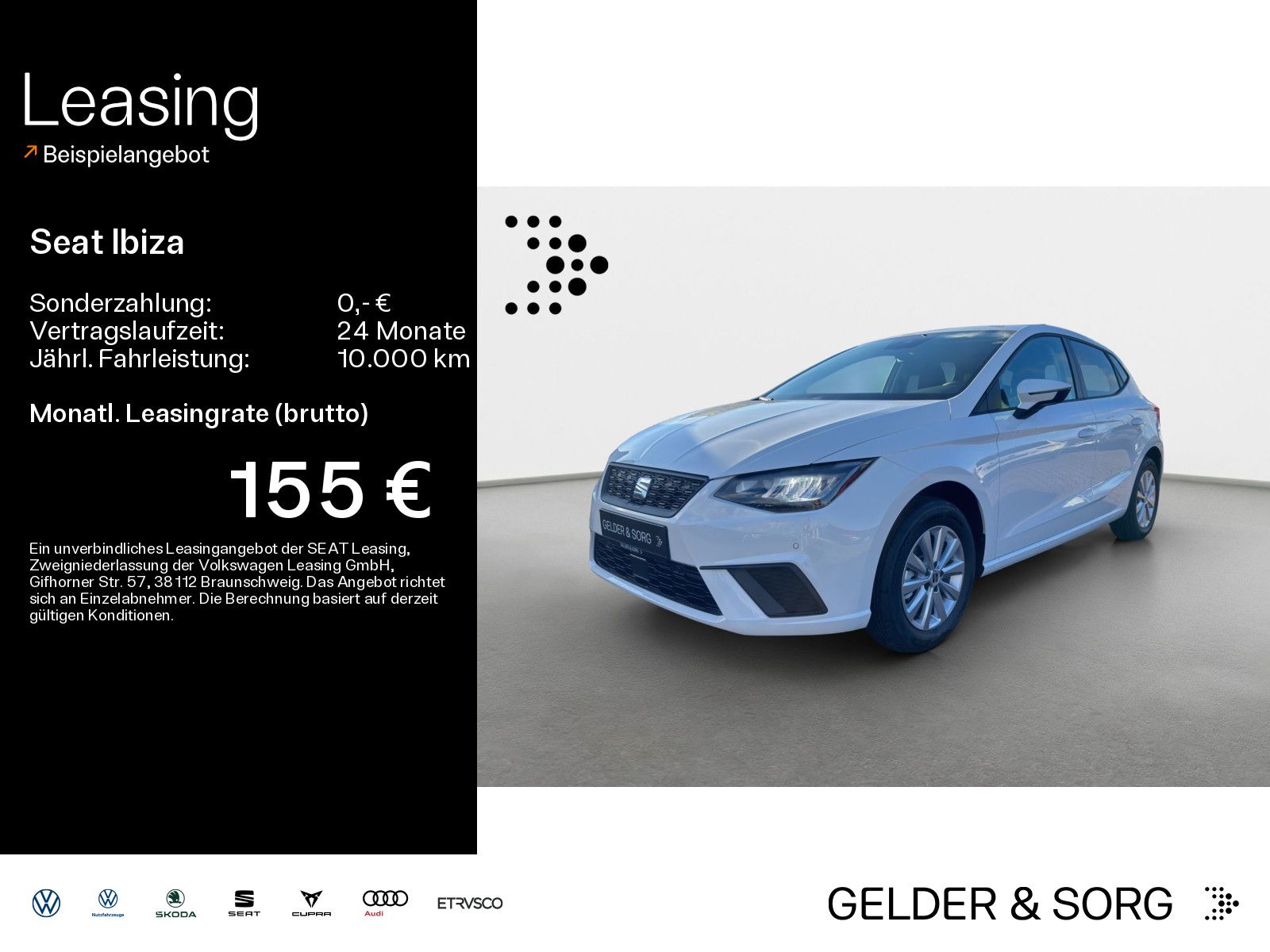 Seat Ibiza Road Edition 1.0 TSI 6-Gang *RFK*SHZ*LED*