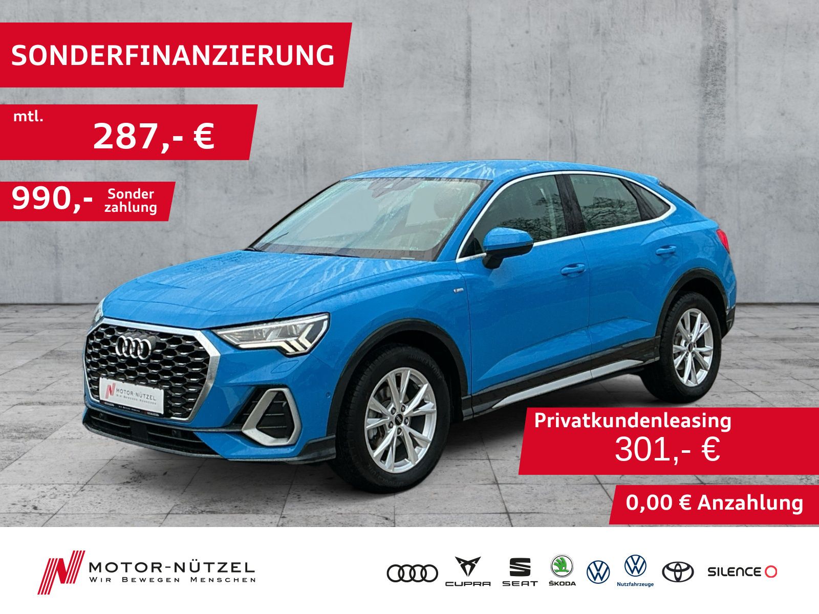 Audi Q3 Sportback 35 TFSI S-TR S-LINE 5JG+MATRIX+AHK