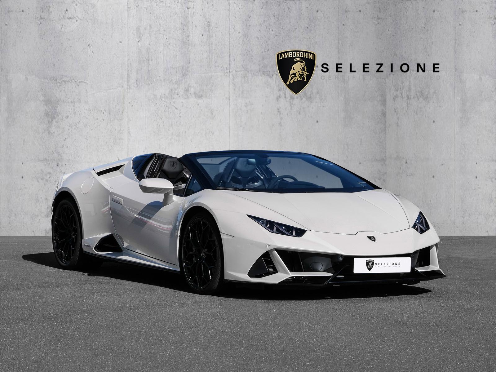 Lamborghini Huracán EVO Spyder Balloon White, Lift, Sensonum