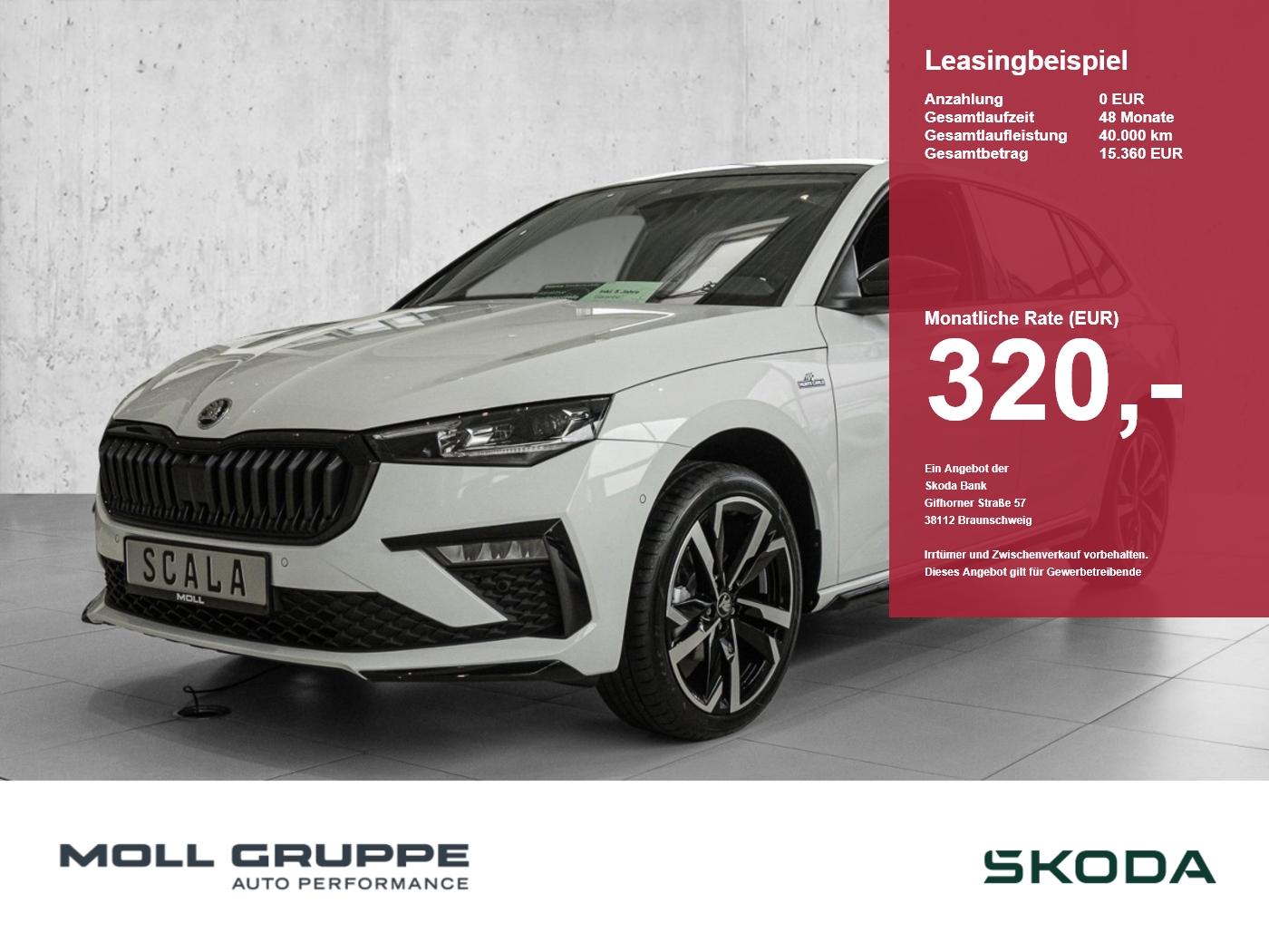Skoda Scala 1.5 TSI Monte Carlo 2xKLIMA ACC AHK AUT
