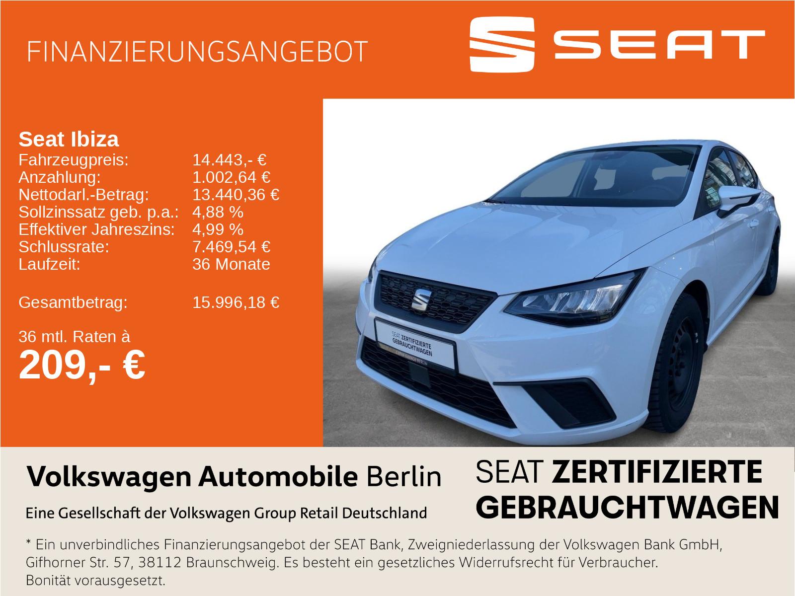 Seat Ibiza 1.0 TSI Style LED ACC SHZ PDC