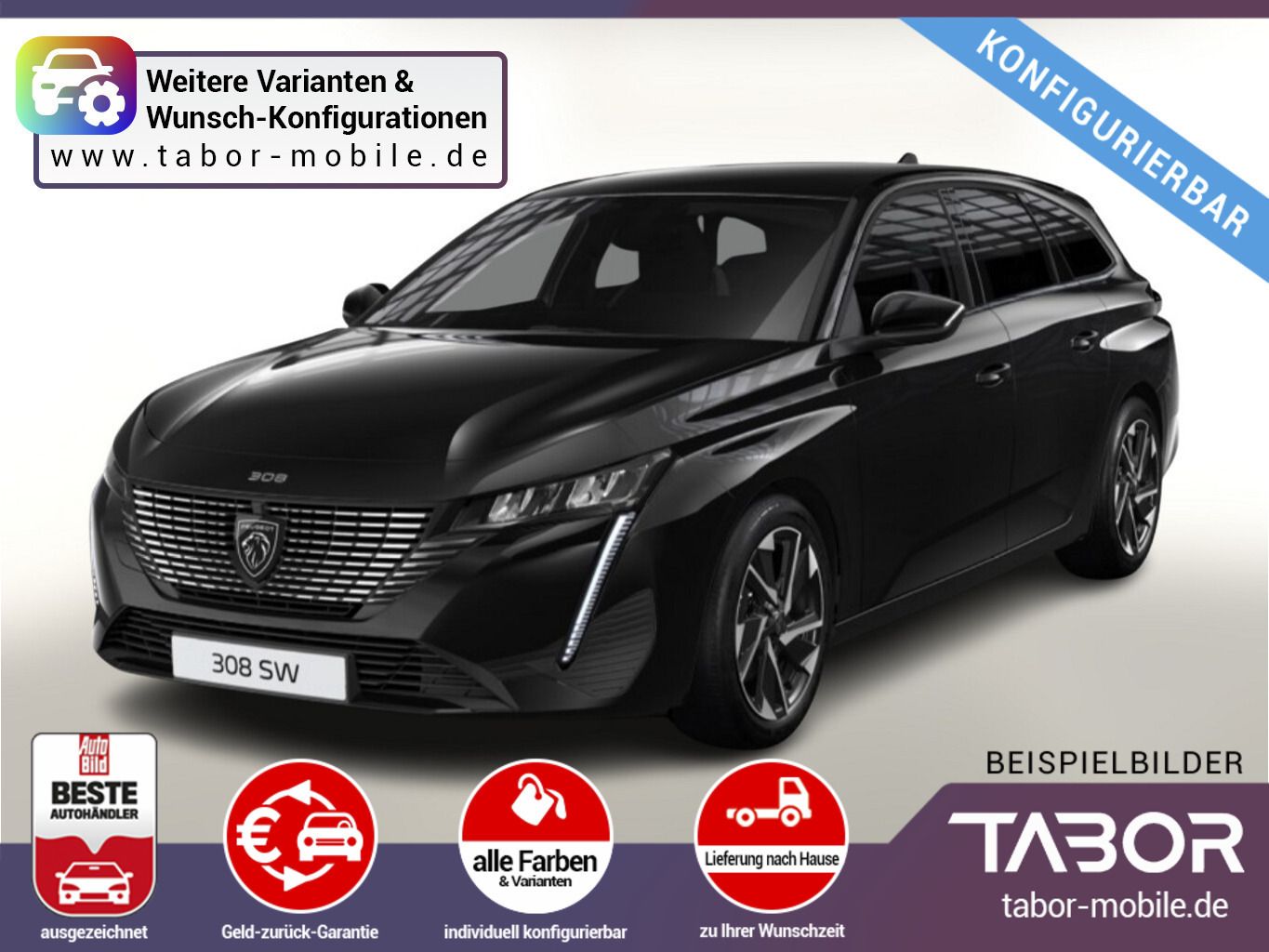 Peugeot 308 SW 130 EAT8 Allure LED Kam ACC MirrorL PDC