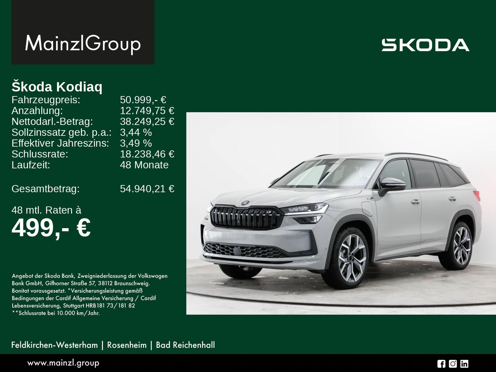 Skoda Kodiaq Sportline 1,5 TSI iV 150 kW