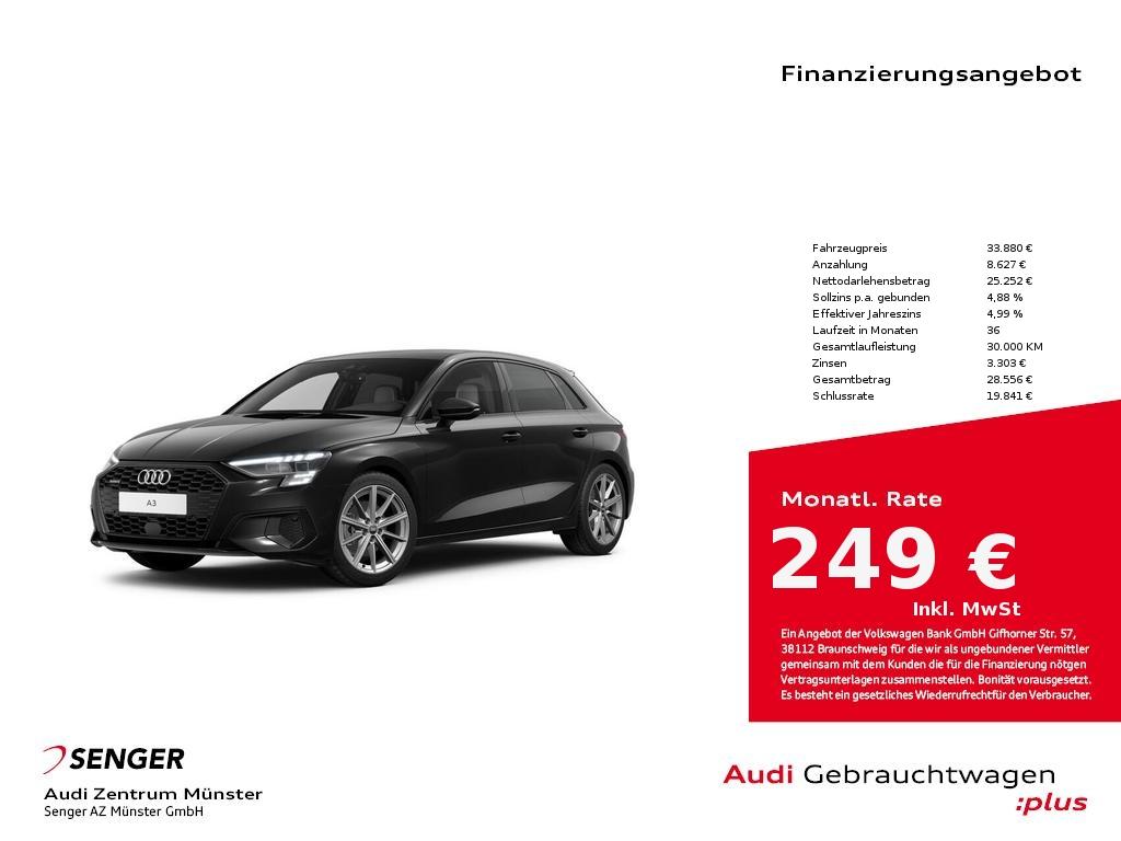 Audi A3 Sportback Advanced 40 TDI quattro ACC B&O AHK