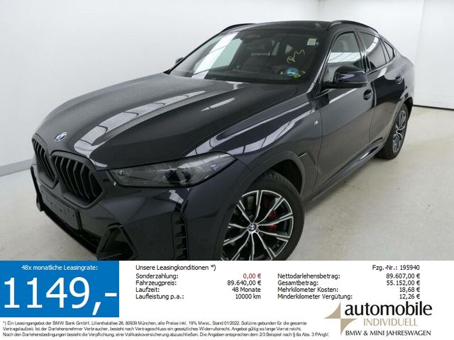 BMW X6 xDr 40d M Sport Pro AHK Standh Widescreen ACC