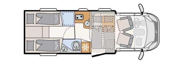 Dethleffs Just Camp T 7052 EB Active AB JANUAR 25+EINZELBE