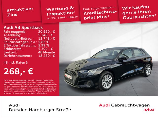 Audi A3 Sportback 30 TFSI Navi Panorama