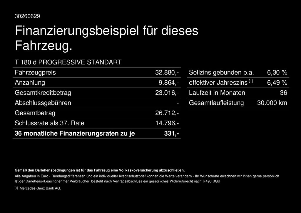 Fahrzeugabbildung Mercedes-Benz T 180 d PROGRESSIVE AHK LED NAVI KAMERA SHZ DAB