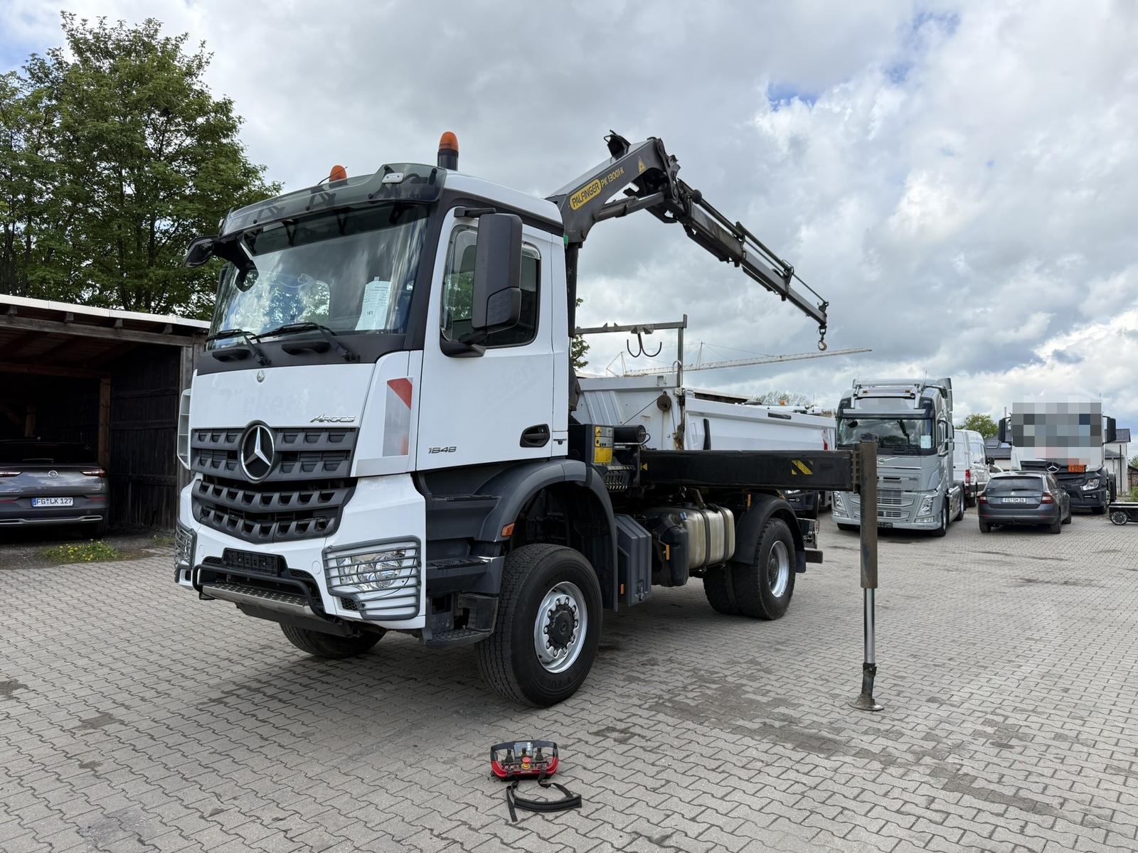 Mercedes-Benz Arocs1848 4x4*PalfingerPK13001K*FUNK*Meiller*TOP