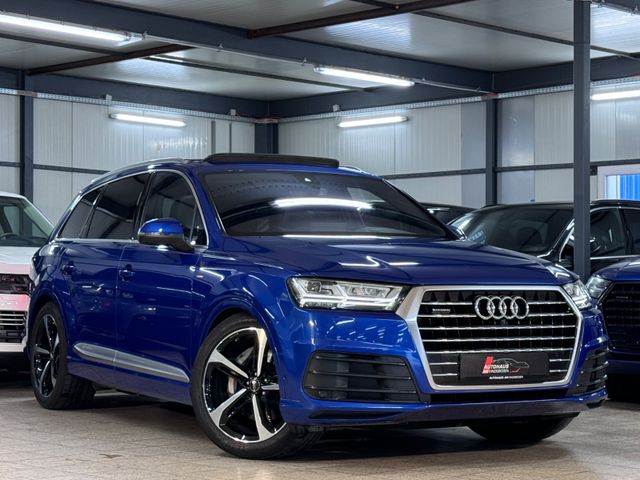 Audi Q7 S LINE*AIR*7SITZER*BOSE*PANORAMA*AHK*360*VIRT