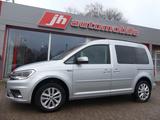 Volkswagen Caddy PKW Comfortline AHK*Navi*SHZ*ab 199€ - silberne Volkswagen Caddy