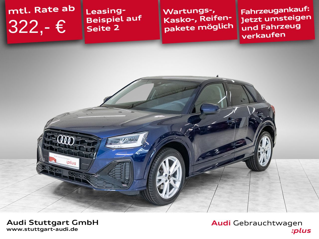 Audi Q2 S line 40 TFSI quattro S tronic