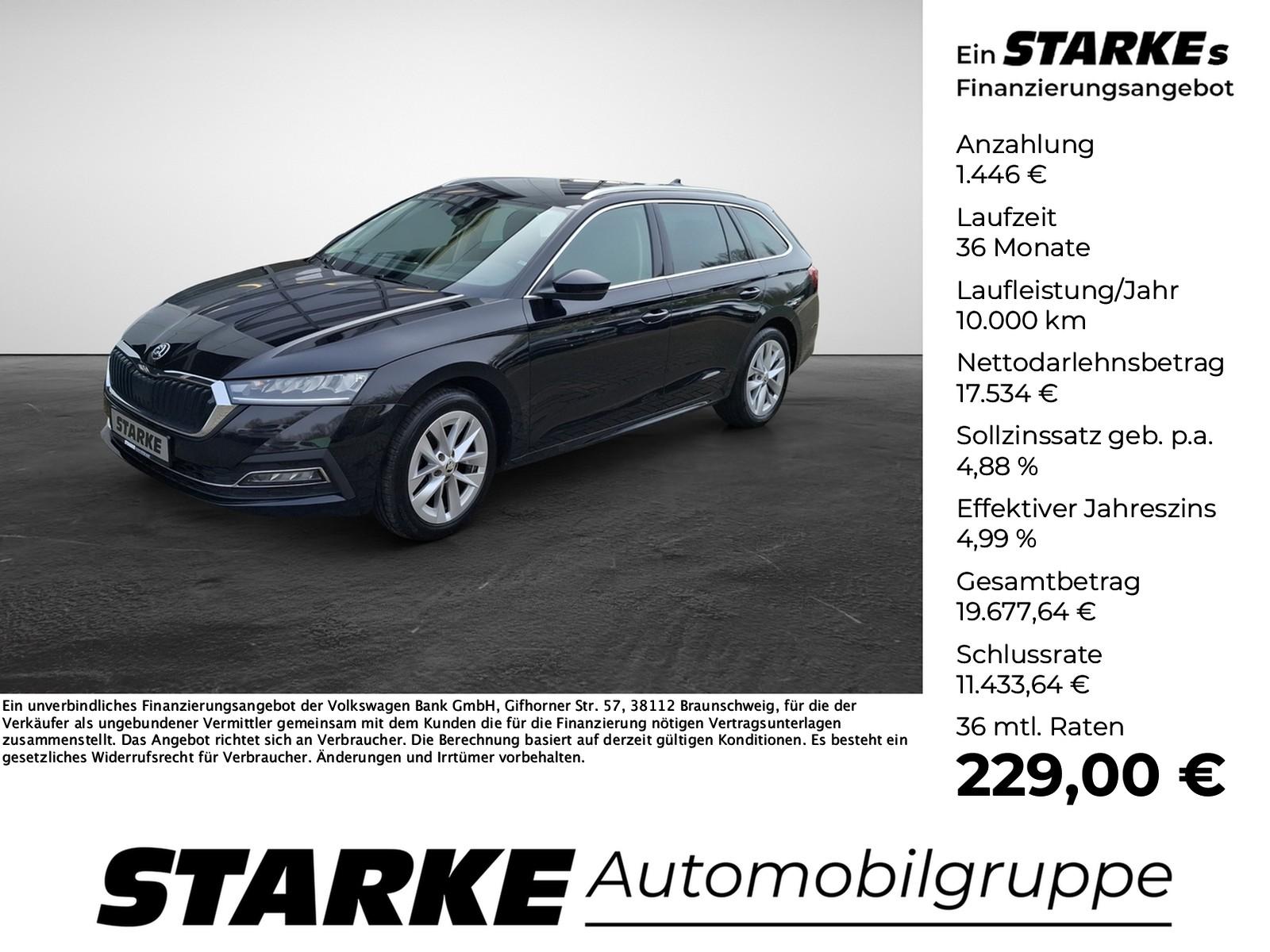 Skoda Octavia Combi 2.0 TDI DSG Style  HeadUp Navi LED