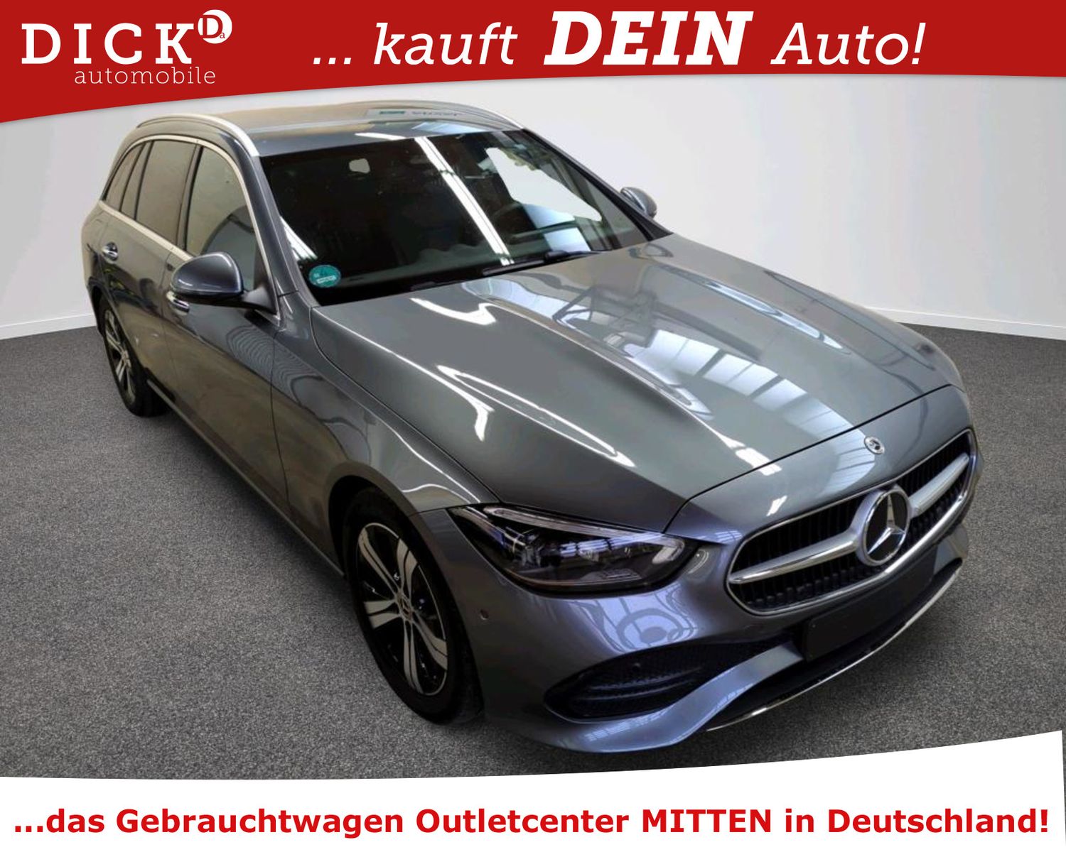 Fahrzeugabbildung Mercedes-Benz C 220d T 9G LED+/ACC/VIRTU/SHZ/HIFI/AHK/360/8Fa