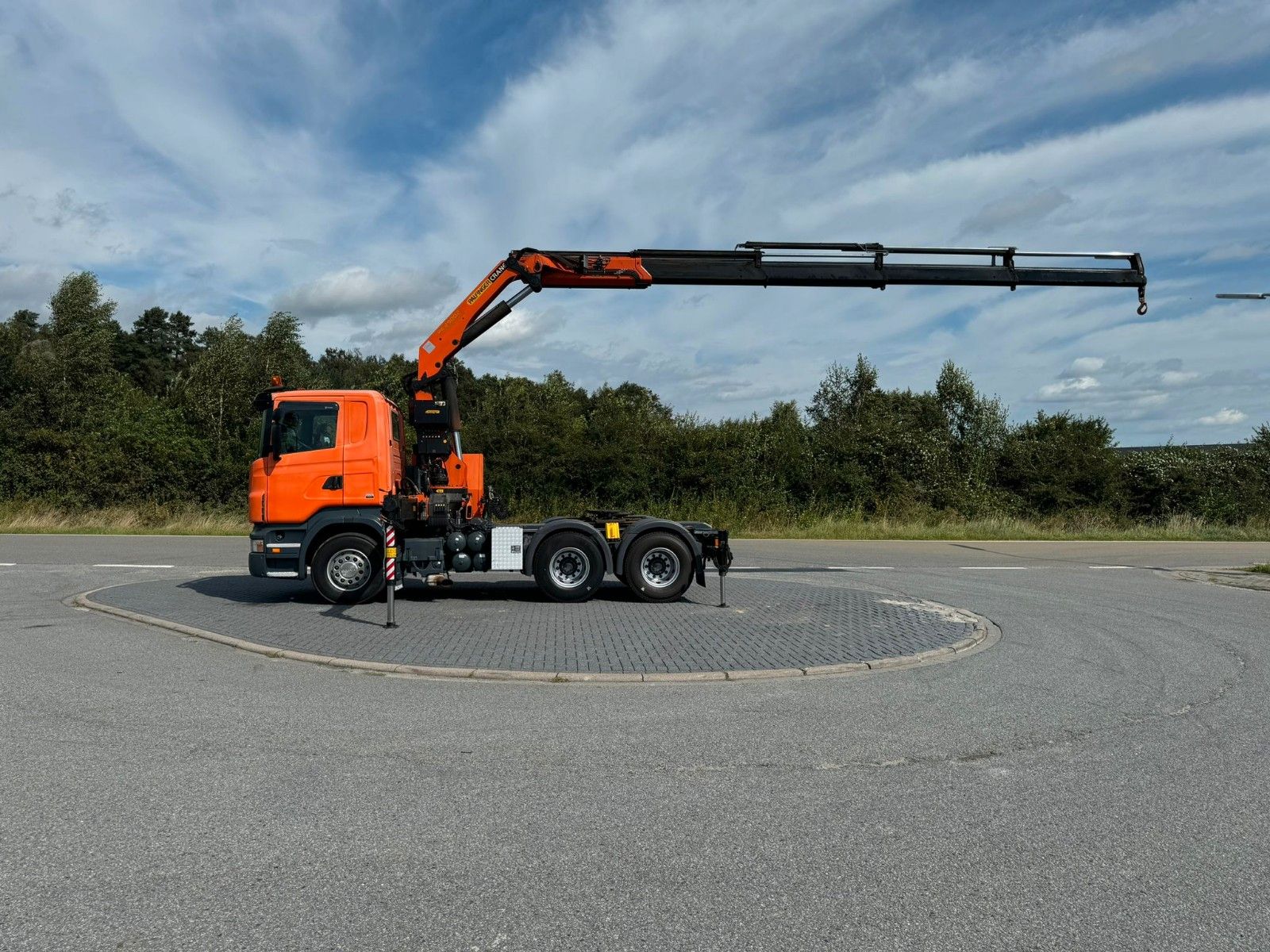 Fahrzeugabbildung Scania R 500 V8 SZM  PK29002 4x hydr. 4-Punkt Abstz 6x4