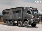 Mercedes-Benz SOD PEAK  8x8 4163-7500 Weltreisemobil für 6 P. - Wohnkabine Für