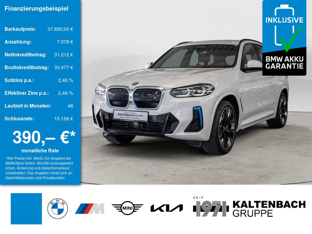 BMW iX3 Impressive PANO HUD 360° LED ACC W-LAN NAVI